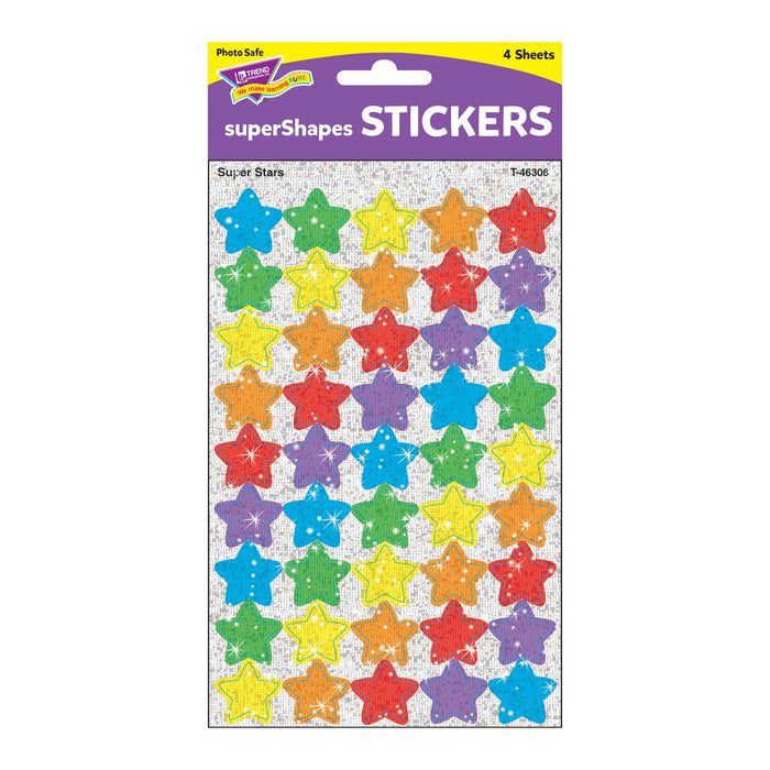 T46306 Stickers Sparkle Super Stars Package