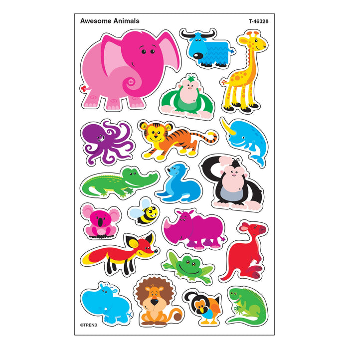 T46328 Stickers Awesome Animals
