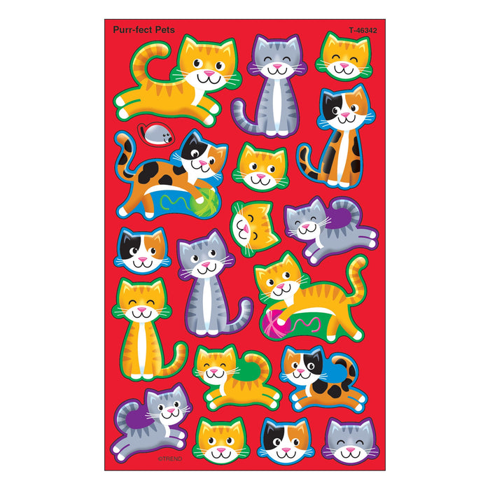 T46342 Stickers Purr fect Cats