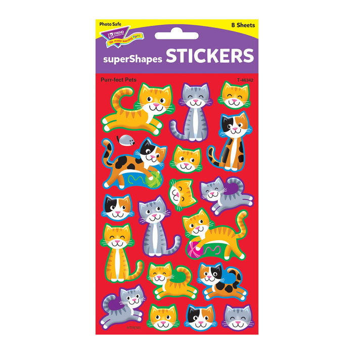 T46342 Stickers Purr fect Cats Package
