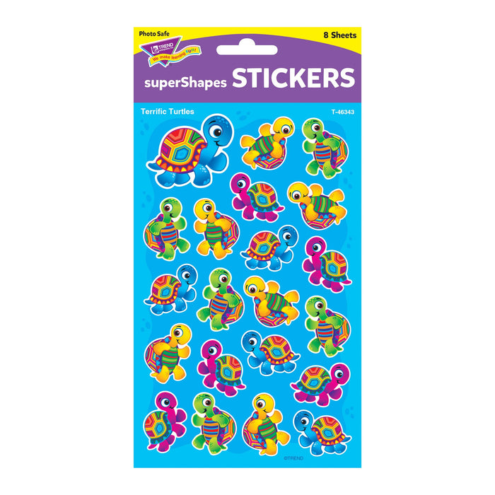 T46343 Stickers Terrific Turtles Package
