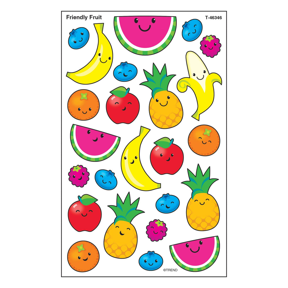 T46346 Stickers Friendly Fruit