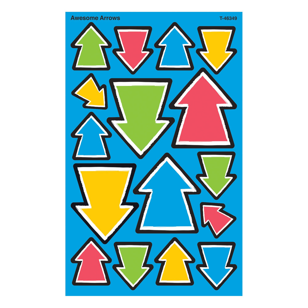 T46349 Stickers Bold Awesome Arrows