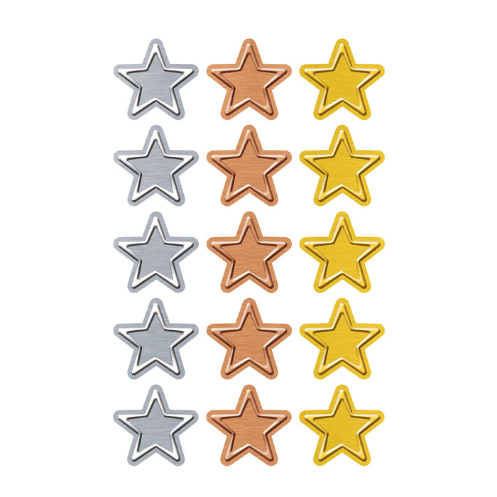 T46354 Stickers Metal Stars