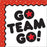 Black and red school team color bulletin board decorations