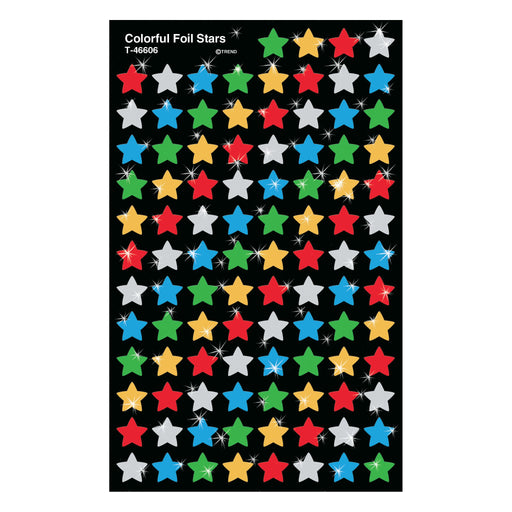 T46606 Stickers Color Foil Stars