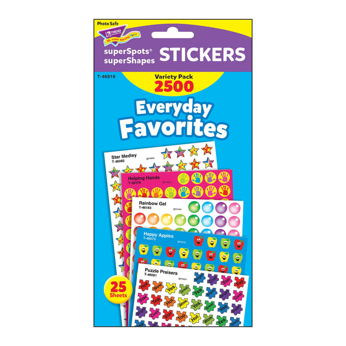 T46916 Sticker Chart Variety Pack Everyday Favorites Package