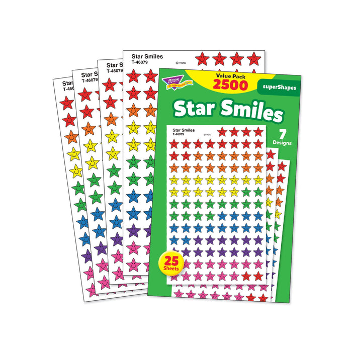 T46917 Sticker Chart Value Pack Star Smiles