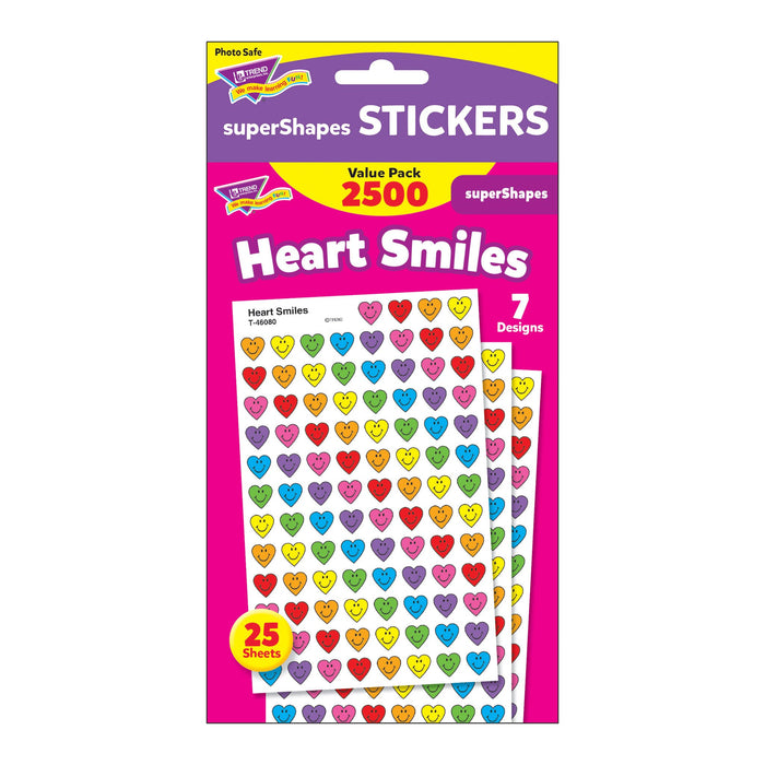 T46918 Sticker Chart Value Pack Heart Smiles Package