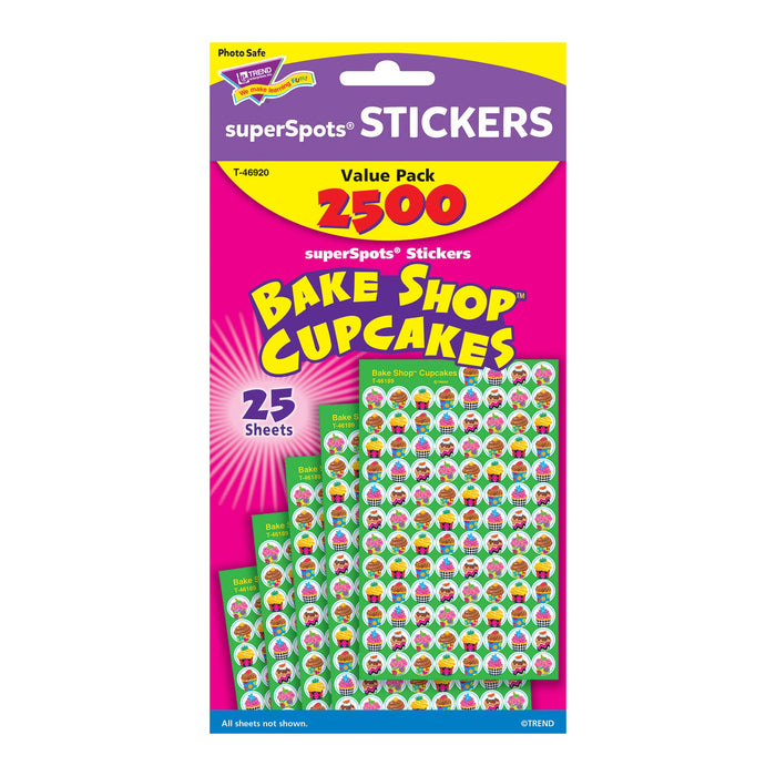 T46920 Sticker Chart Value Pack Cupcakes Package
