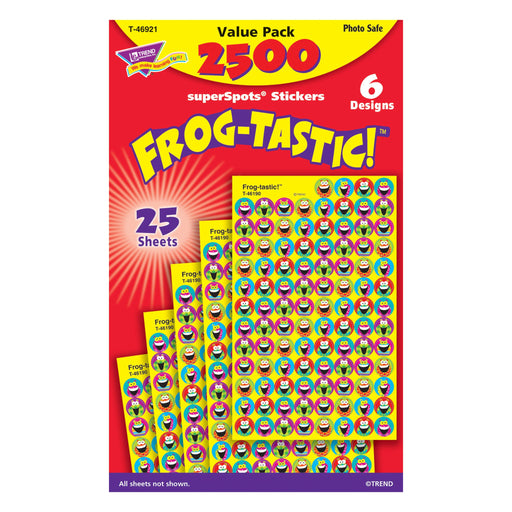 T46921 Sticker Chart Value Pack Frog
