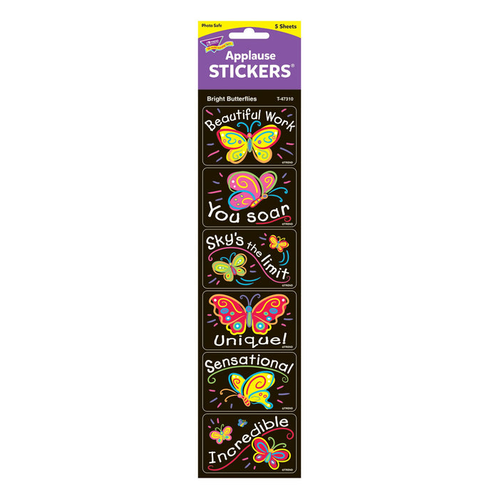 T47310 Stickers Bright Butterfly Package