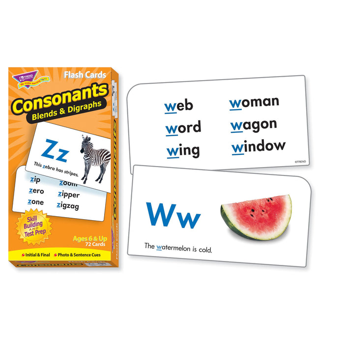 T53009 Flash Cards Consonants
