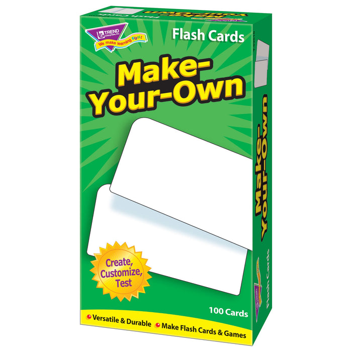 T53010 Flash Cards Make Your Own Box Right