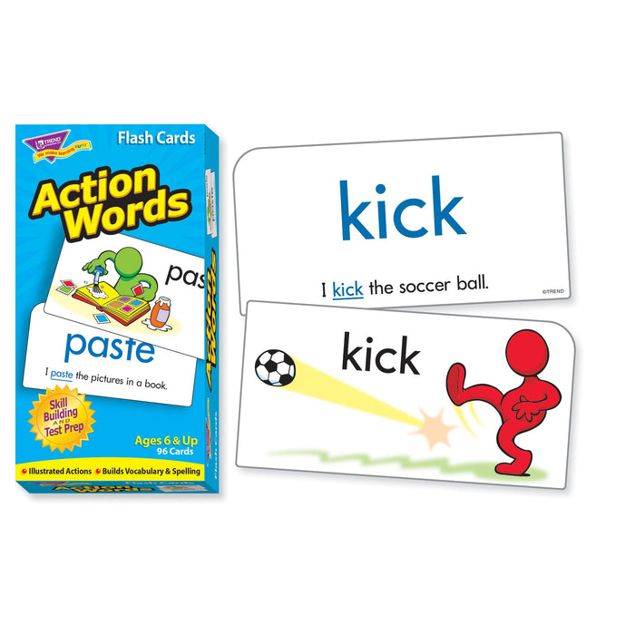 T53013 Flash Cards Action Words
