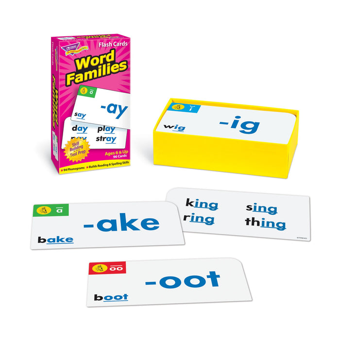T53014 Flash Cards Word Families