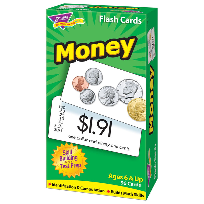 T53016 Flash Cards Money Box Right