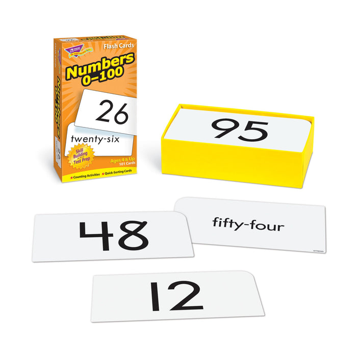 T53107 Flash Cards Numbers 0-100