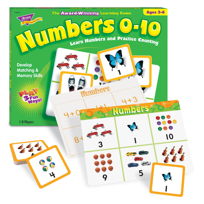T58102 Matching Game Numbers