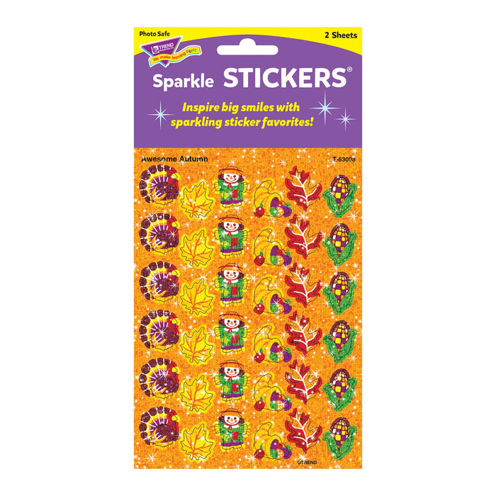 T63008 Stickers Sparkle Fall Autumn Package