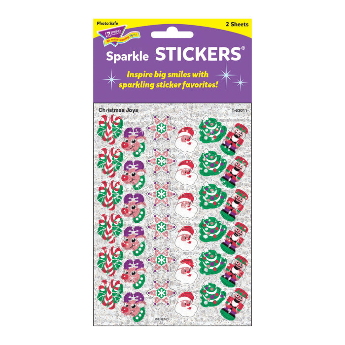 T63011 Stickers Sparkle Christmas Package