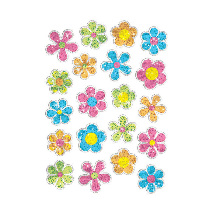 T63308 Stickers Sparkle Flower Power