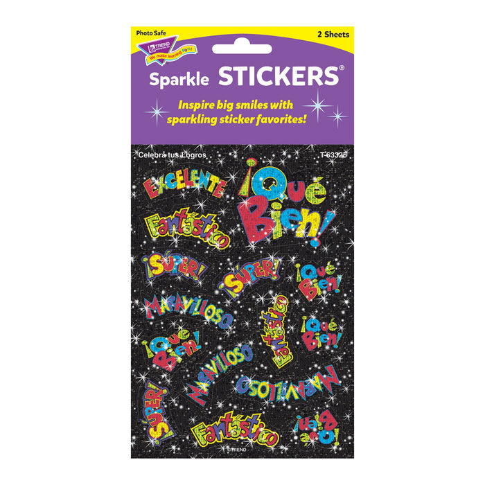 T63325 Stickers Sparkle Celebra tus Logros Spanish Package