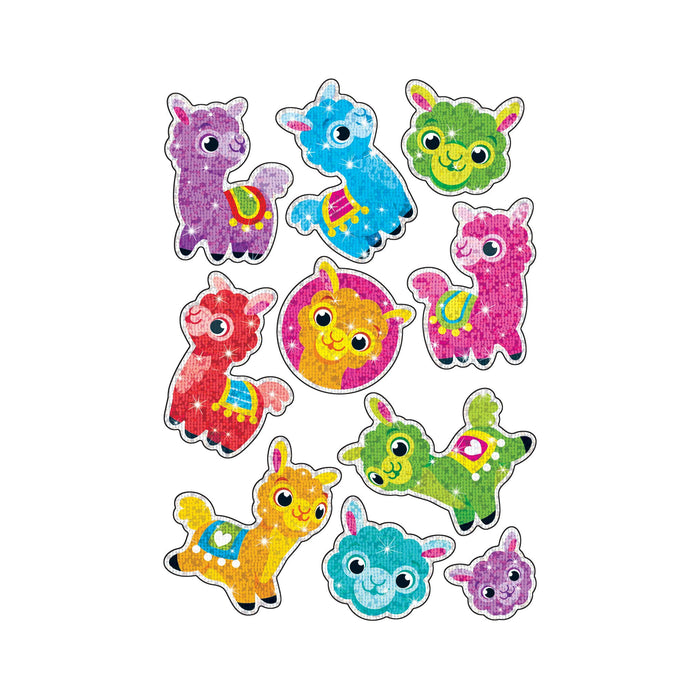 T63354 Stickers Sparkle Llama Llove