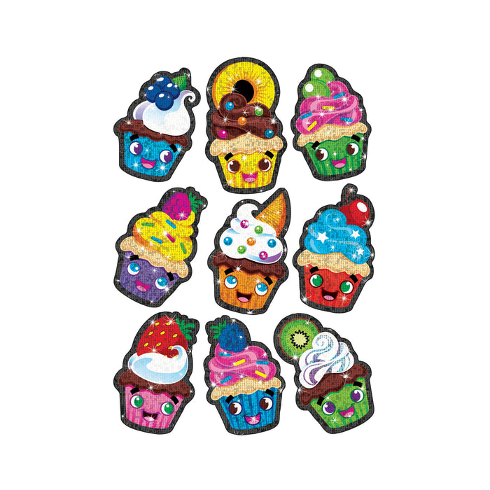 T63358 Stickers Sparkle Cupcake Cuties