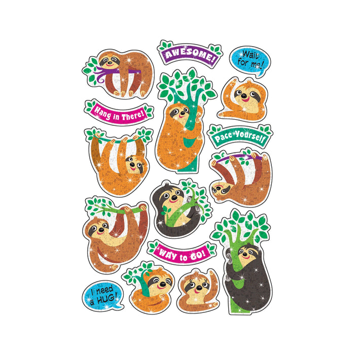 T63359 Stickers Sparkle Thoughtful Sloths