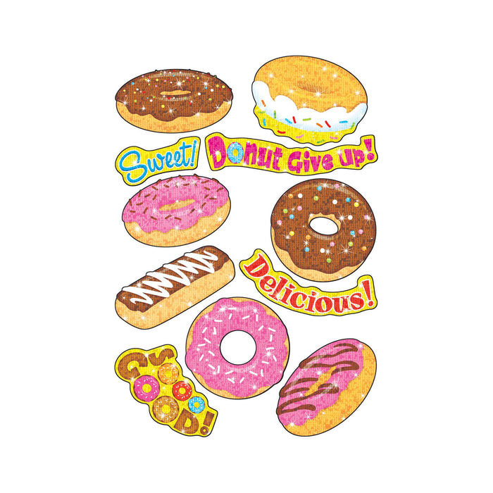 T63363 Stickers Sparkle Delightful Donuts