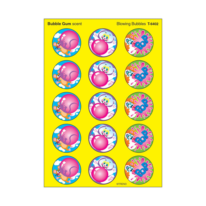 T6402 Stickers Scratch n Sniff Bubble Gum