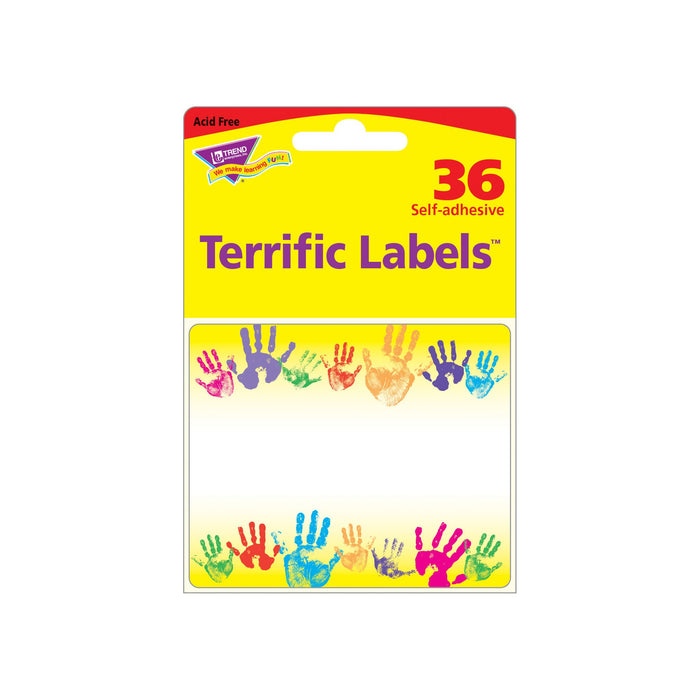 T68005 Name Tags Hand Print Package