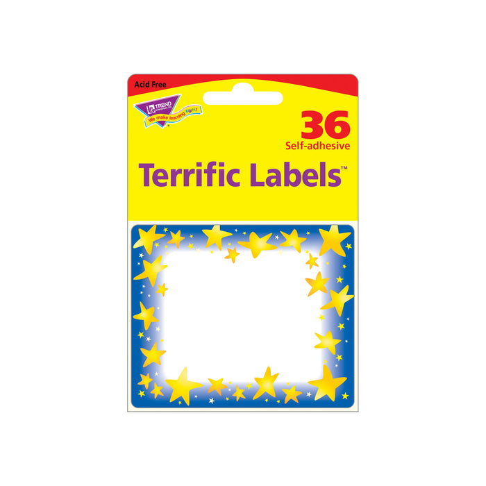 T68022 Name Tags Star Bright Package