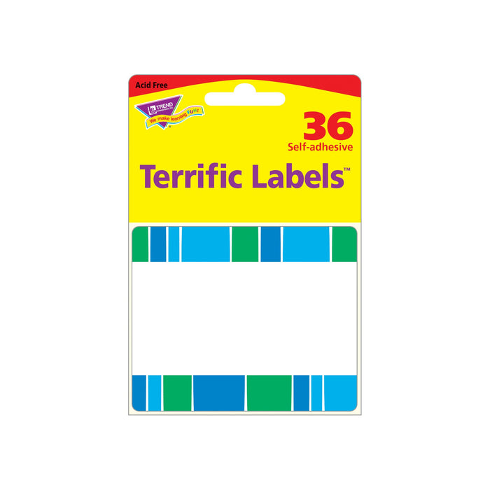 T68044 Name Tags Stripe Cool Blue Package