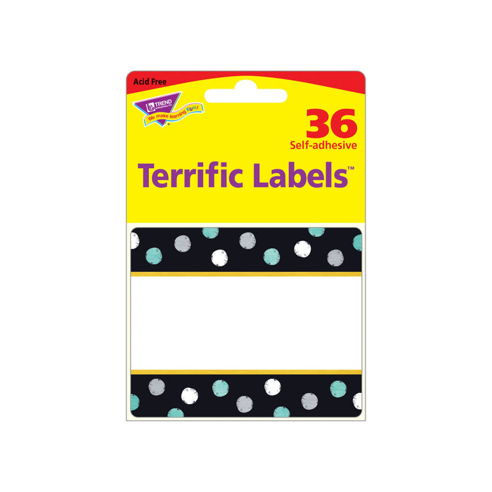 T68125 Name Tags Metal Dots Package