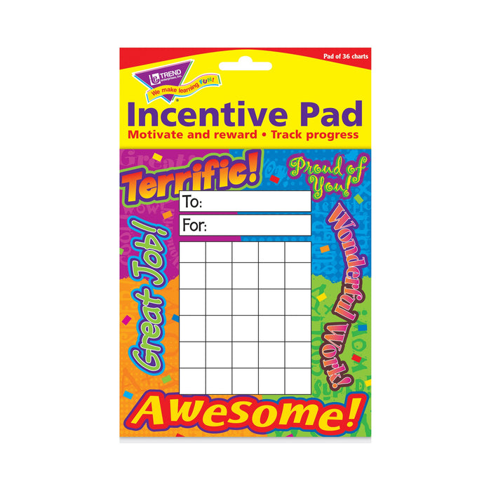 T73003 Incentive Pad Reward Words Package