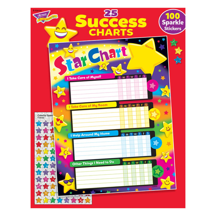 T73114 Incentive Chore Chart Emoji Stars Package Front