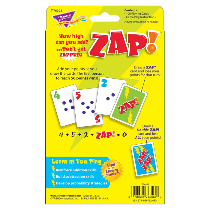 T76303 Game Zap Box Back