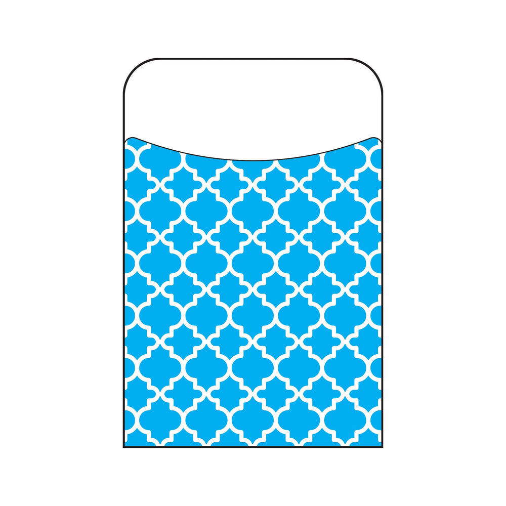 T77017 Library Pockets Moroccan Blue