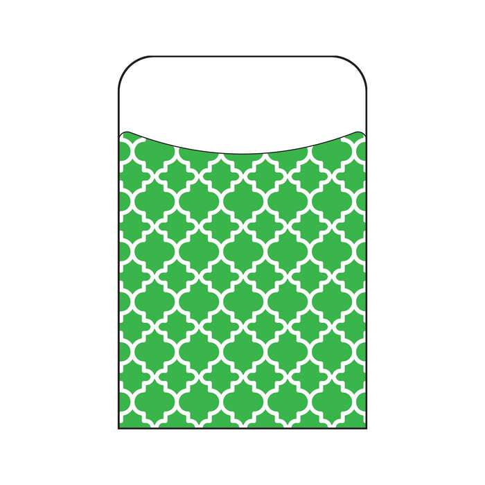 T77018 Library Pockets Moroccan Green