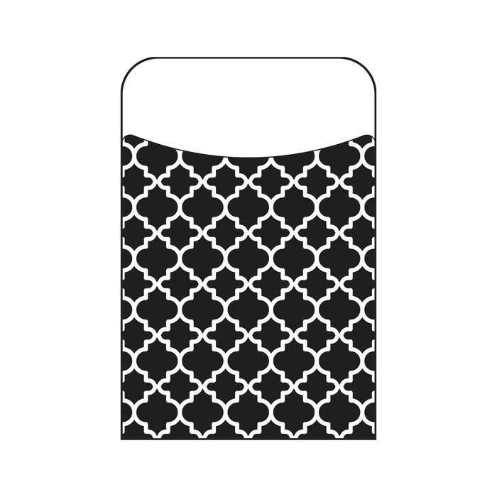 T77020 Library Pockets Moroccan Black