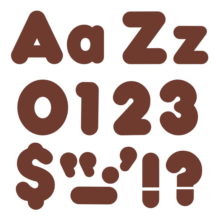 T79904 Letters 4 Inch Casual Combo Chocolate