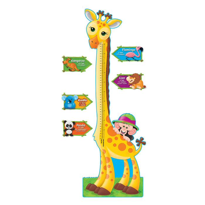 T8176 Bulletin Board Giraffe Grow Chart