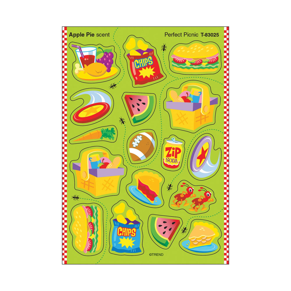 T83025 Stickers Scratch n Sniff Apple Pie Perfect Picnic