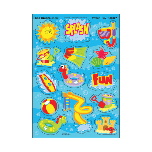 T83027 Stickers Scratch n Sniff Sea Breeze Water Play