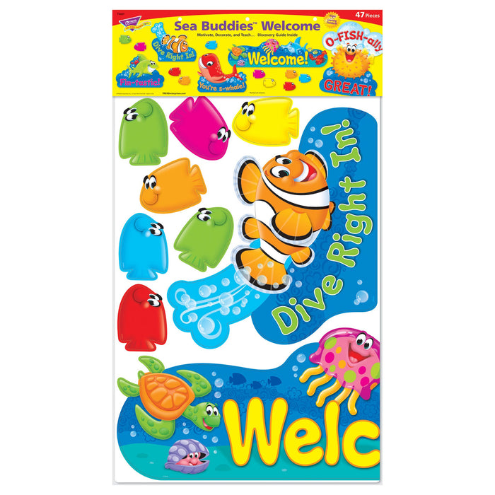T8307 Bulletin Board Sea Life Welcome Package