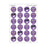 T83205 Stickers Scratch n Sniff Grape Purple Smile
