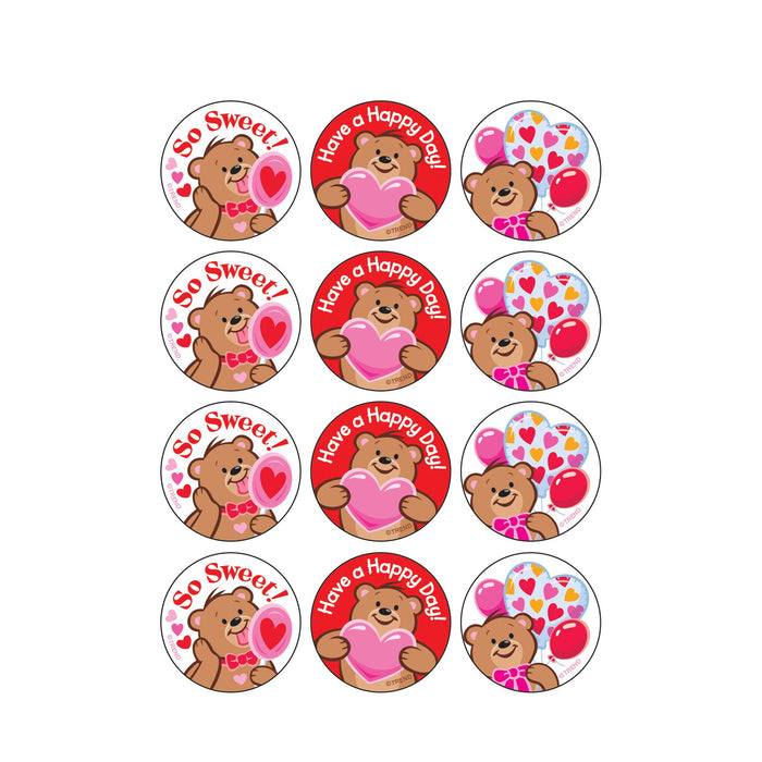 T83301 Stickers Scratch n Sniff Chocolate Cherry Bears