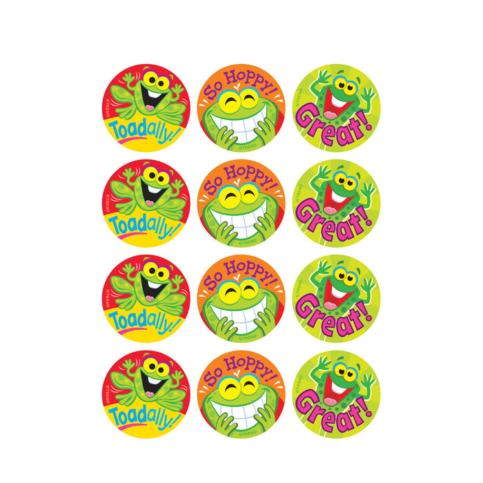 T83310 Stickers Scratch n Sniff Pineapple Frogs Praise Word